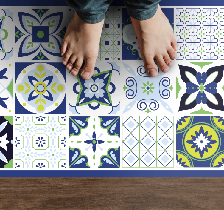 Ceramic Tile Inspiration floor carpet tiles - TenStickers