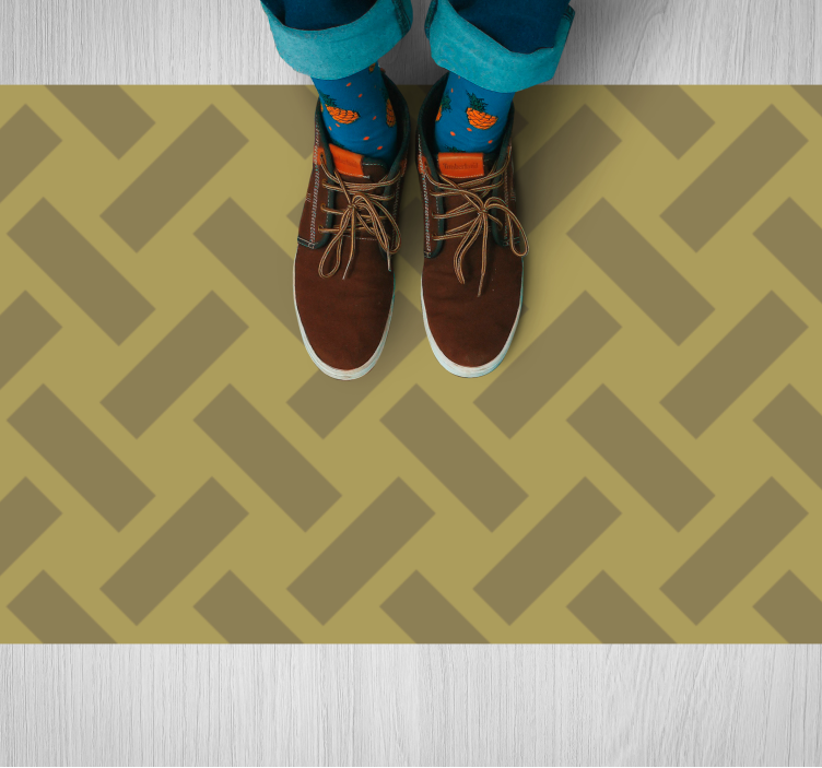Chevron Zigzag geometric rugs - TenStickers