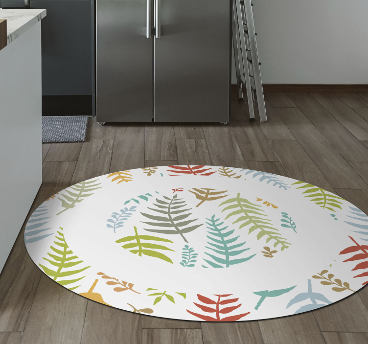 Kitchen colorful yelldriss kitchen floor tile - TenStickers