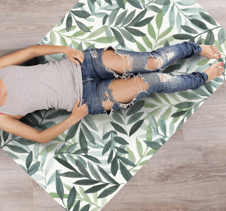 natural background nature vinyl rug - TenStickers