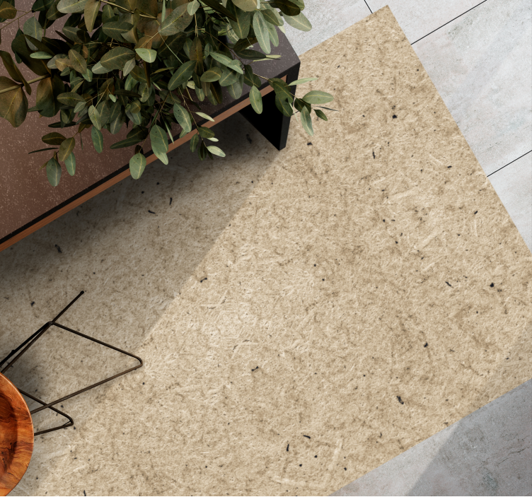 Natural Oak Look wood vinyl rug - TenStickers