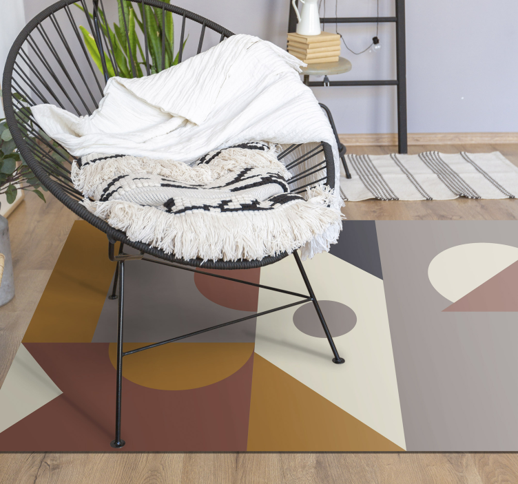 Nordic style arguto nordic vinyl rug - TenStickers