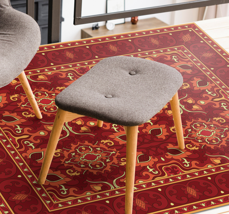 Old-school carpet vintage rug - TenStickers