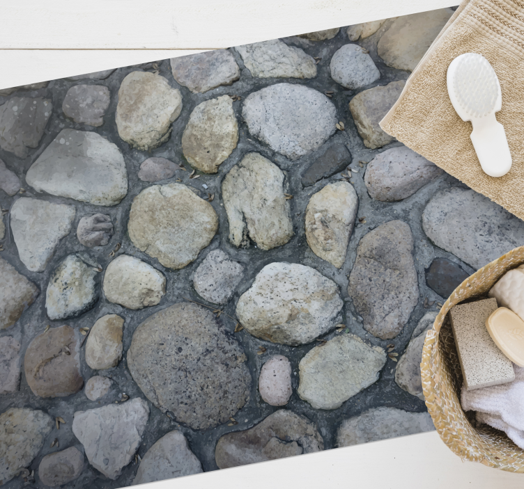 Traditional Greek stone floor tiles - TenStickers