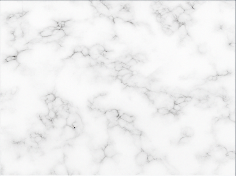 Kitchen vinyl rug with simple marble design - TenStickers