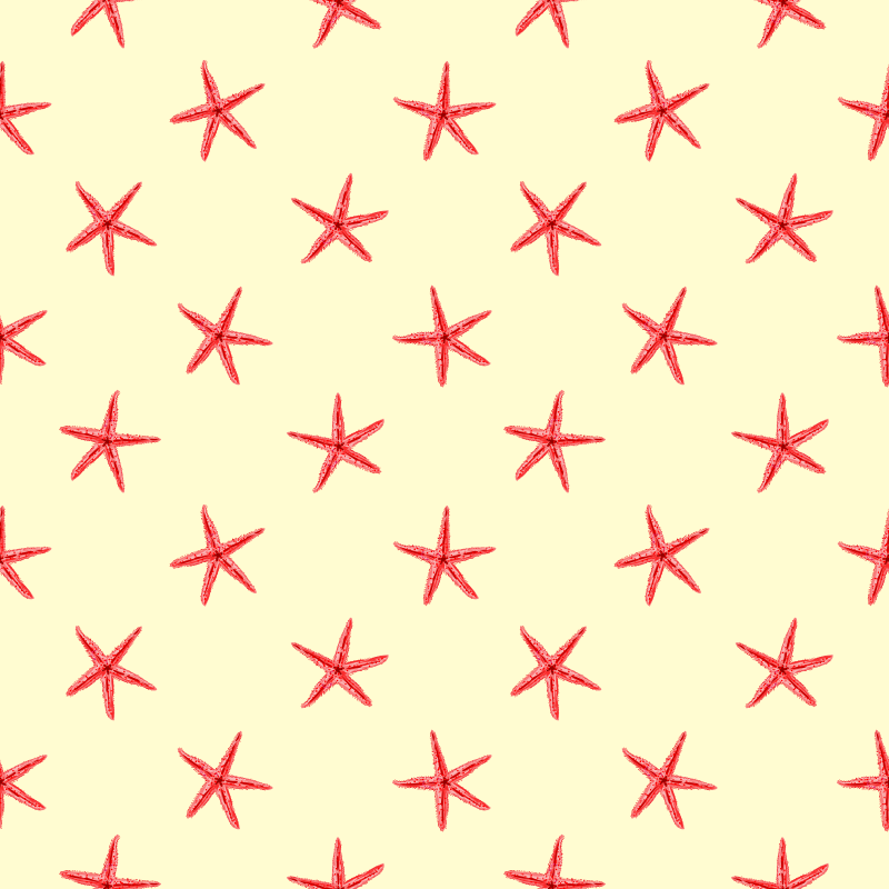 Starfish on fine sand animal vinyl rug - TenStickers