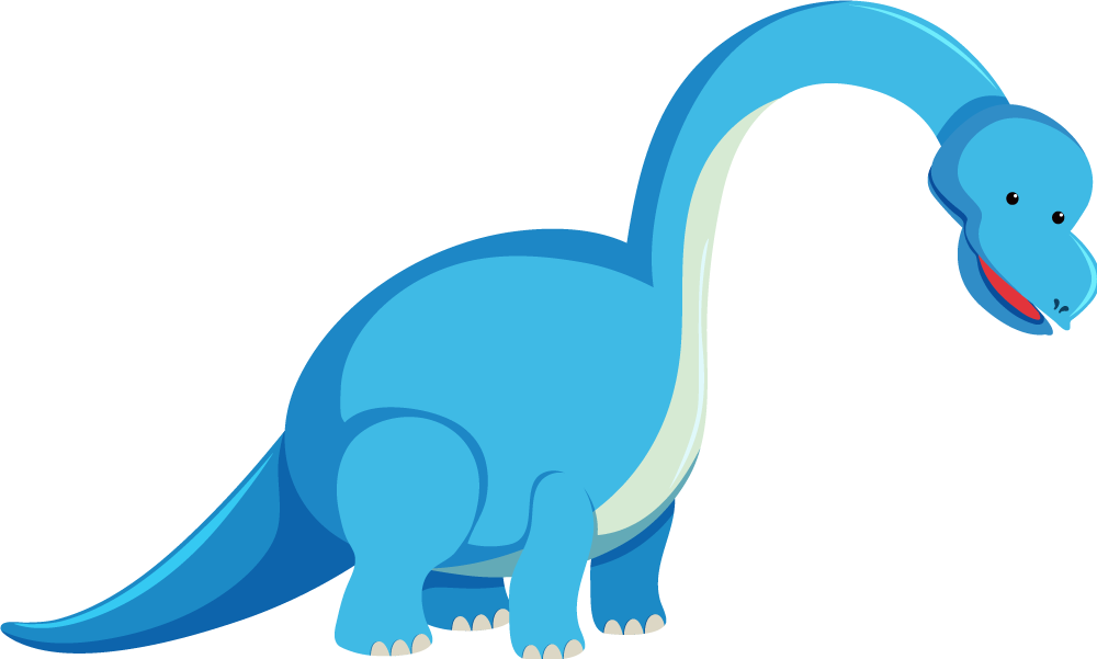 Animal vinyl rug cute dinosaur design - TenStickers