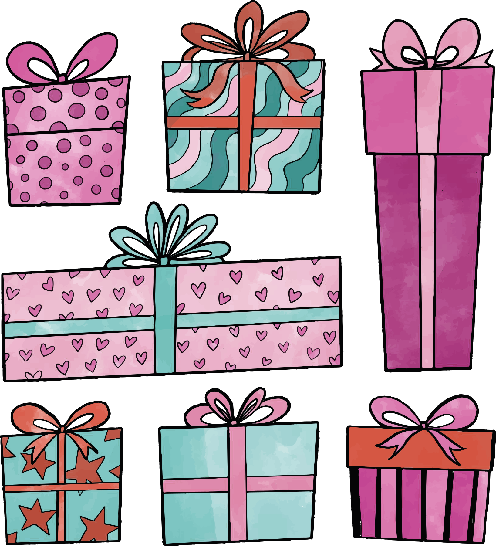 Christmas vinyl rug gift set - TenStickers