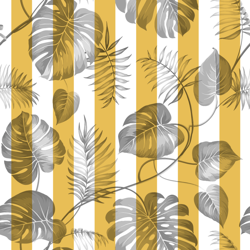 Flower vinyl rug sliding closet door - TenStickers