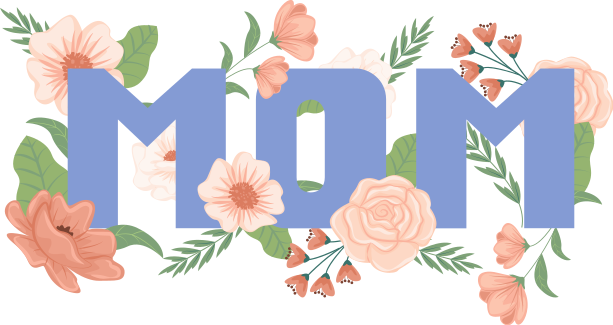 Flower vinyl rug floral mother's day design - TenStickers