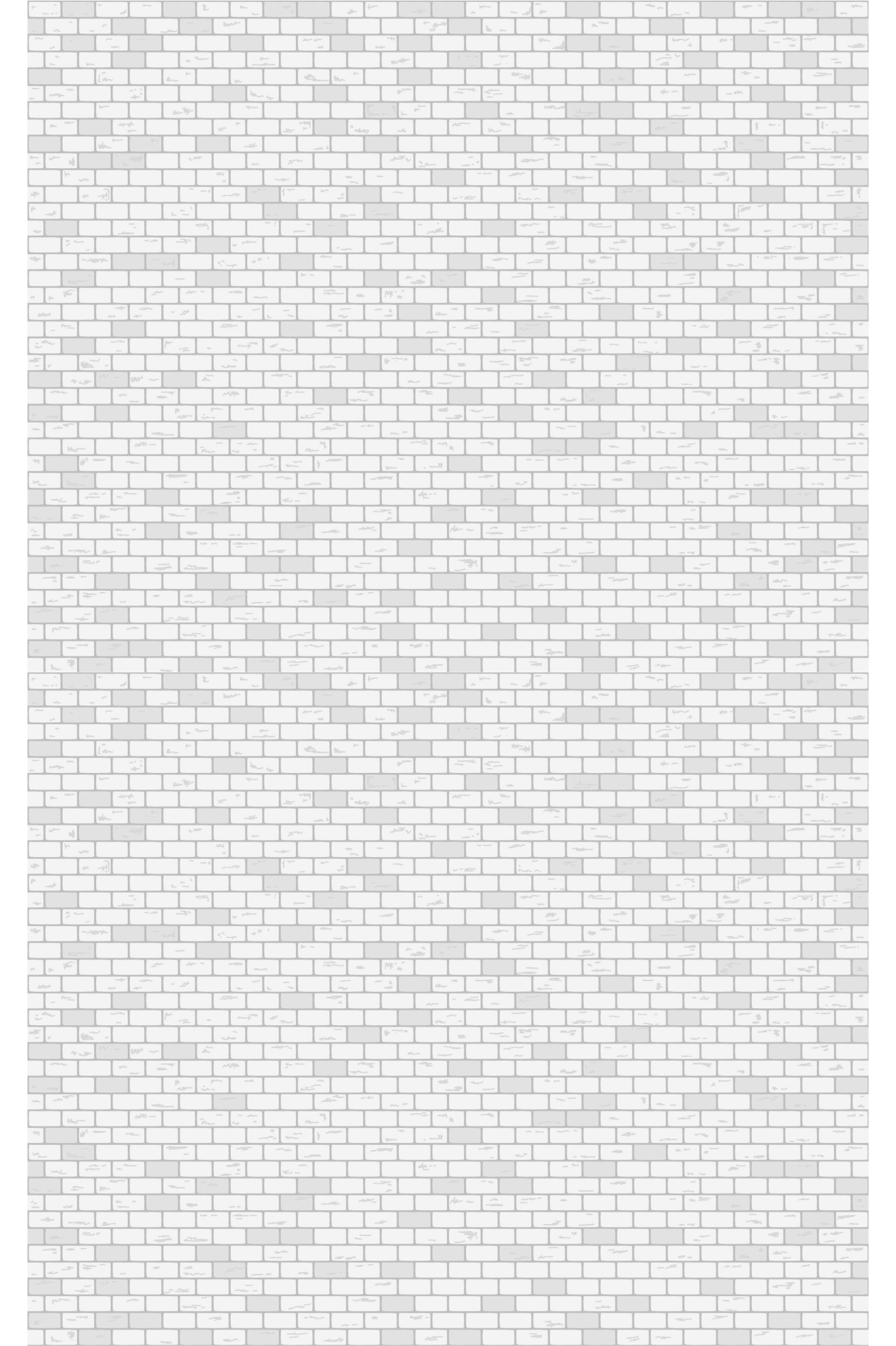 Kitchen vinyl rug in elegant brick pattern - TenStickers