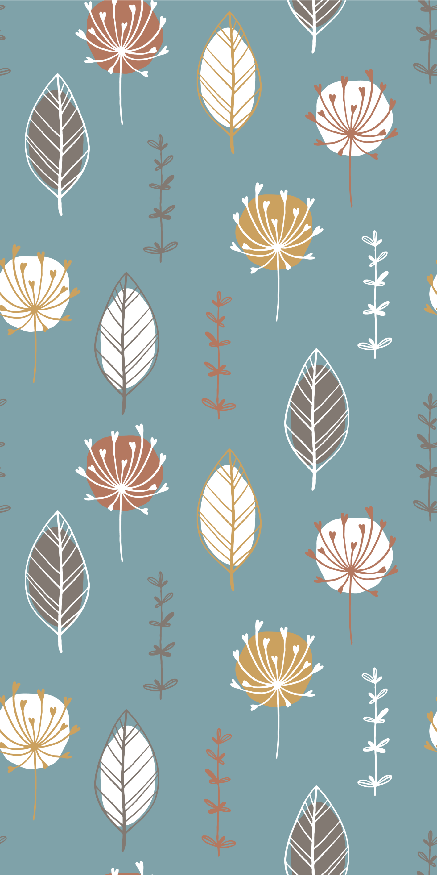 Kitchen vinyl rug nordic park design - TenStickers