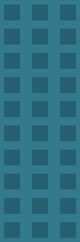 Geometric vinyl rug blue square pattern - TenStickers