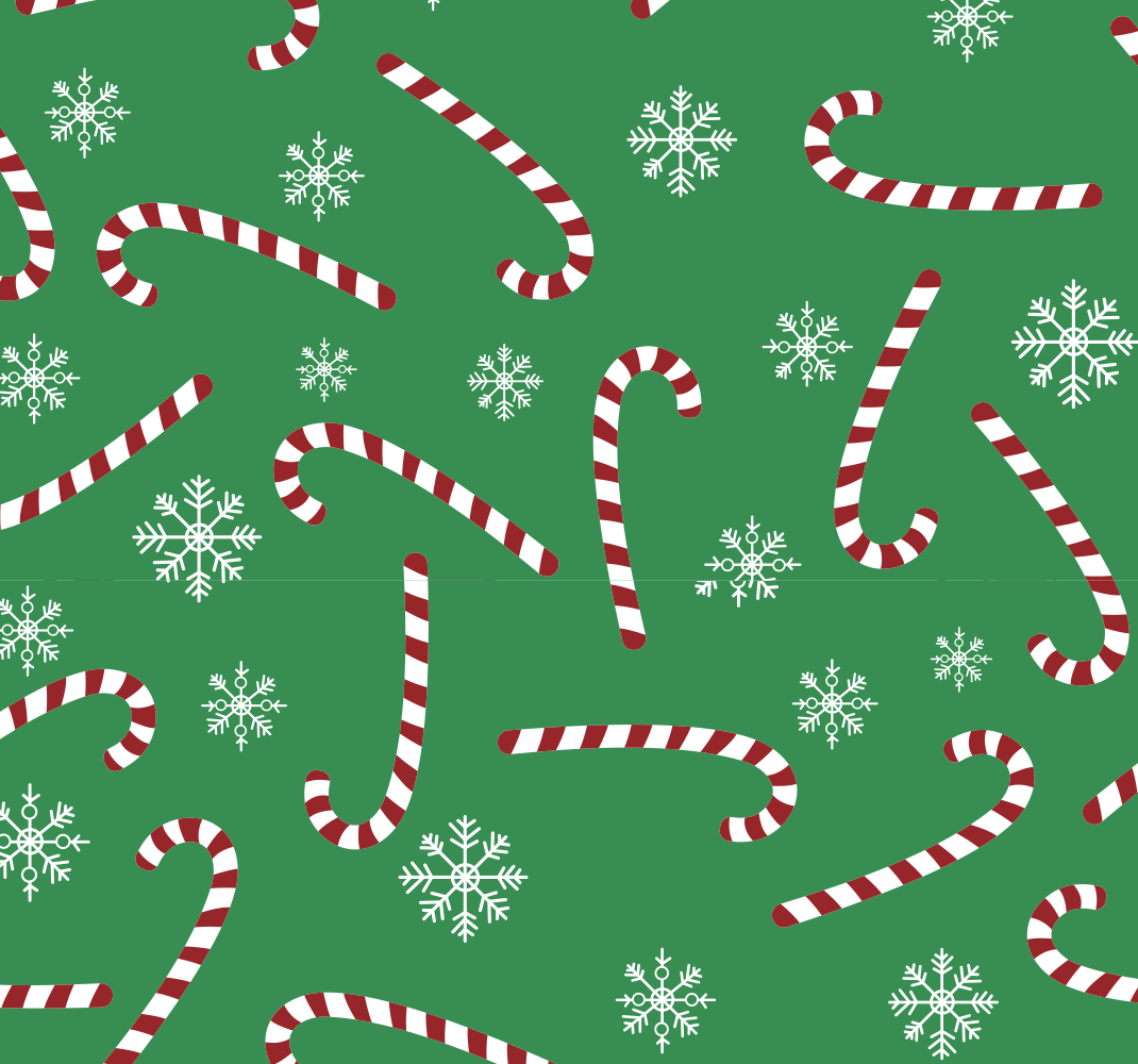 Christmas vinyl rug sweet holiday treat - TenStickers