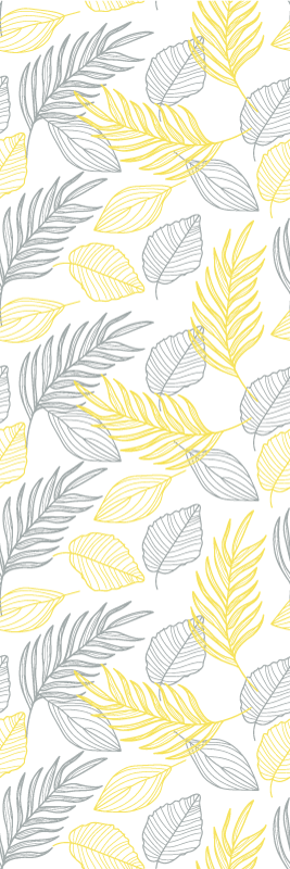 Bedroom vinyl rug in pantone leaf green - TenStickers