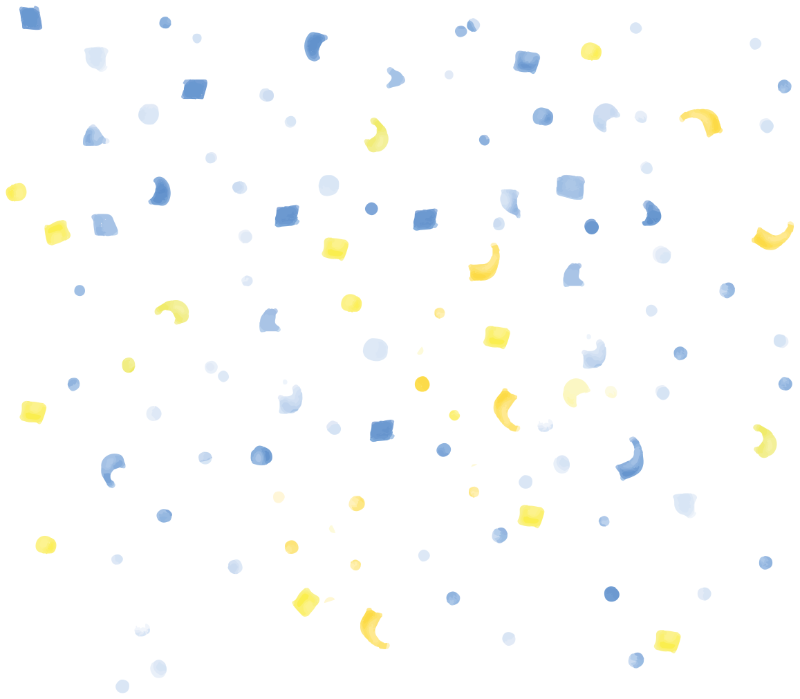 Geometric vinyl rug in watercolor confetti - TenStickers