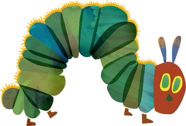 Kids vinyl rug always hungry - TenStickers