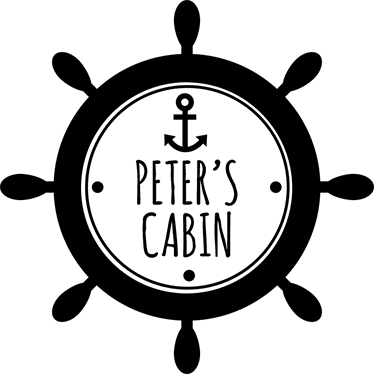 Kids vinyl rug with personalized rudder - TenStickers