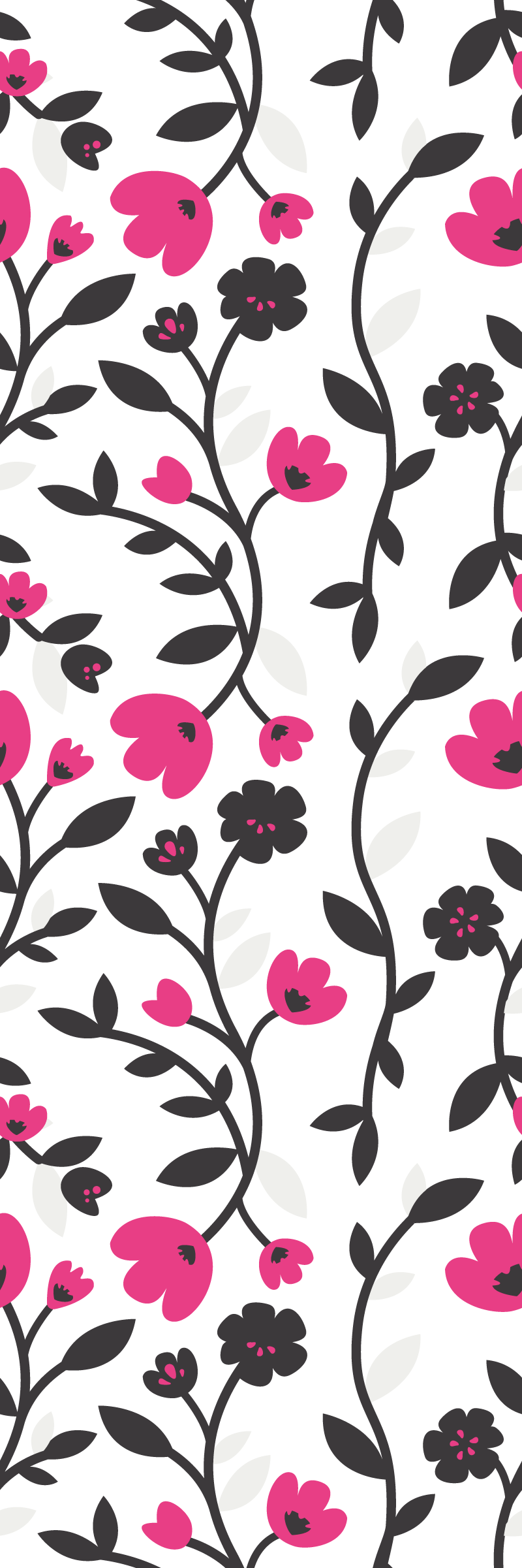 Rose texture bathroom vinyl rug - TenStickers