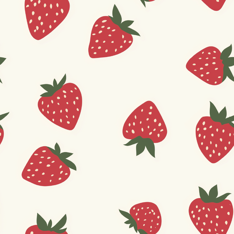 Kitchen vinyl rug cherry fruit pattern - TenStickers