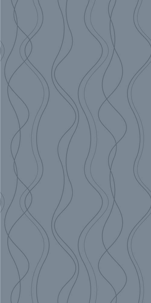 Nordic vinyl rug in scandinavian blue art design - TenStickers