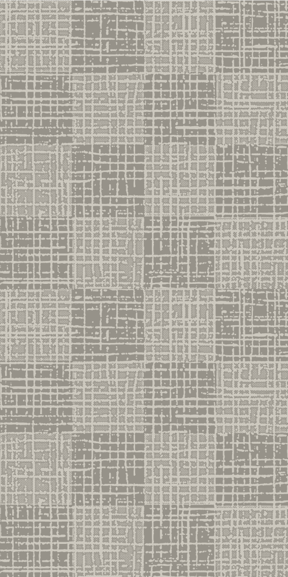 Nordic vinyl rug scandinavian ash gray square pattern - TenStickers