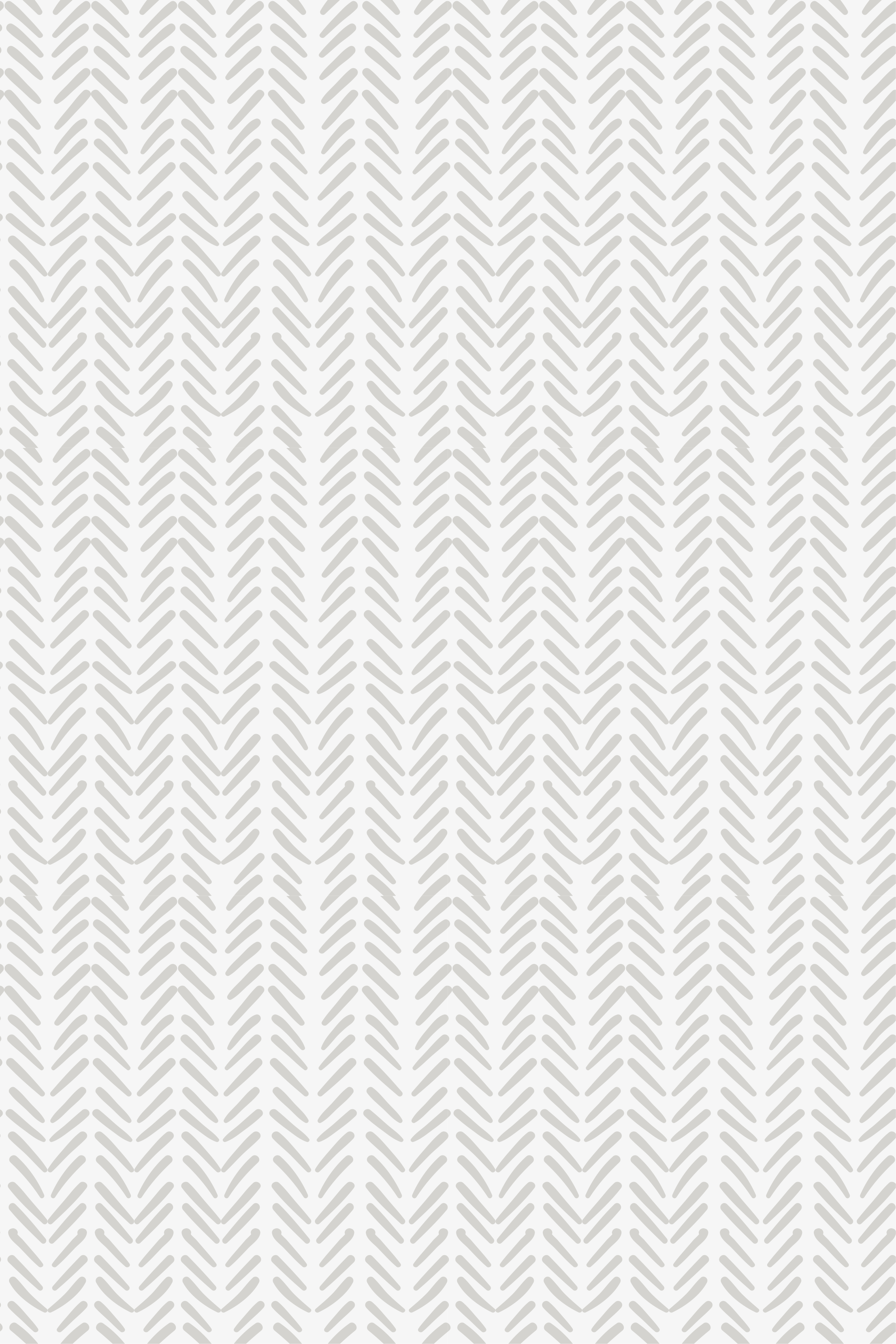 Nordic vinyl rug with grey zigzag abstract lines - TenStickers