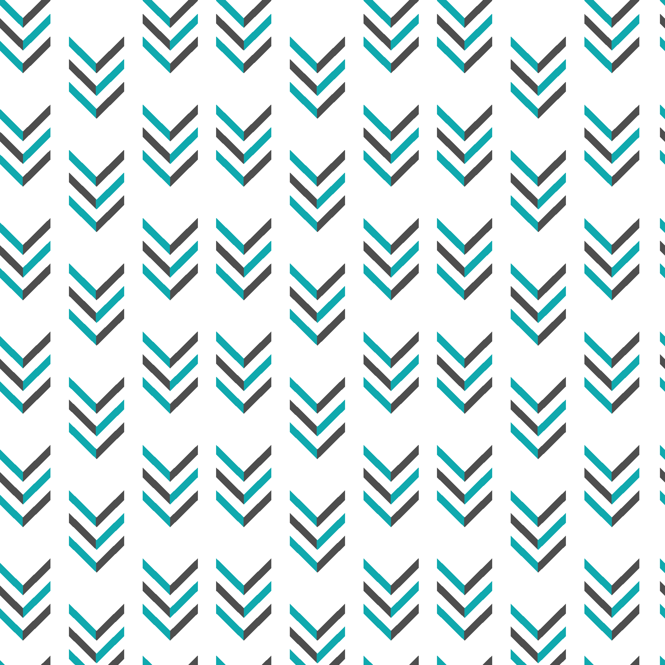 Nordic vinyl rug with blue arrows design - TenStickers