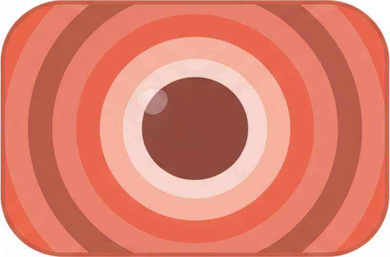 Modern vinyl rug terra rosa - TenStickers