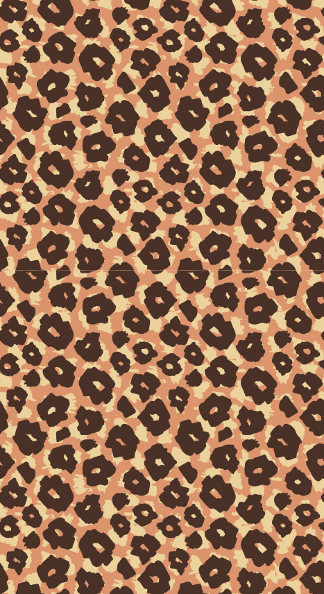 Animal vinyl rug velvety classic leopard print - TenStickers