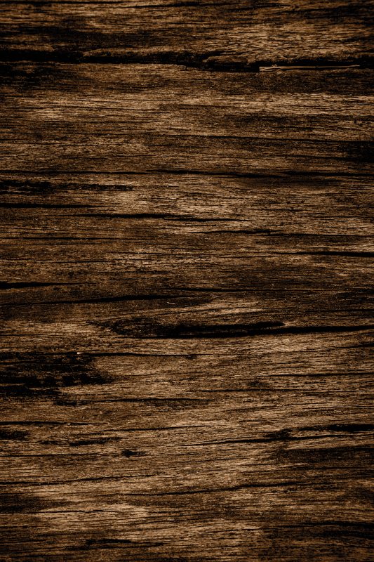 Striped dark brown textured vinyl rug - TenStickers