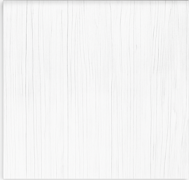 Textured vinyl rug pure white vertical wood - TenStickers