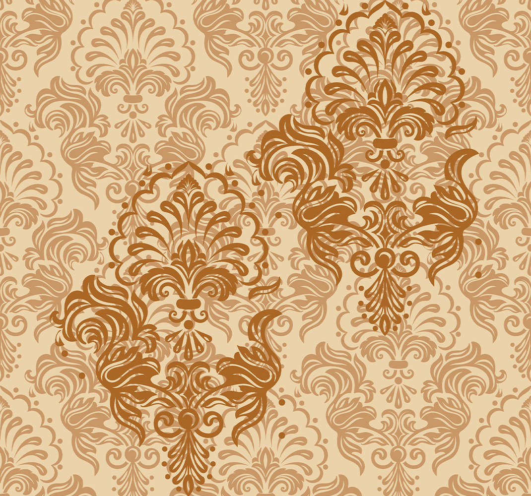 Vintage vinyl rug with warm faded colors - TenStickers