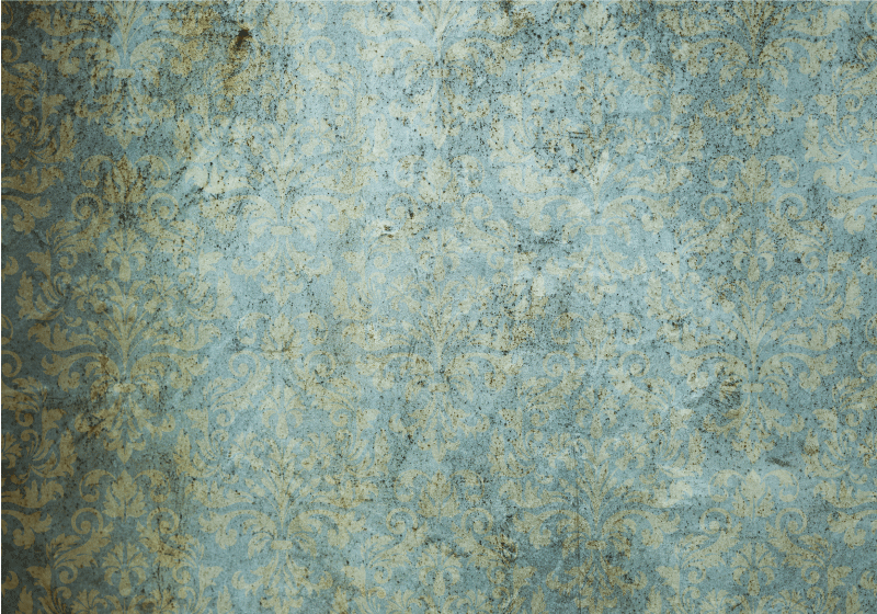 Vintage vinyl rug with classic antique designs - TenStickers