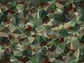 Textured vinyl rug in camouflage pattern - TenStickers
