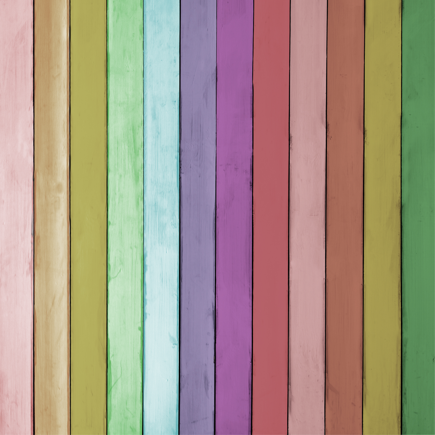 Entrance hall vinyl rug light wood planks design - TenStickers