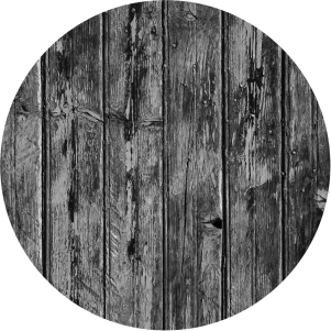 Gray vinyl rug with gray wood design - TenStickers