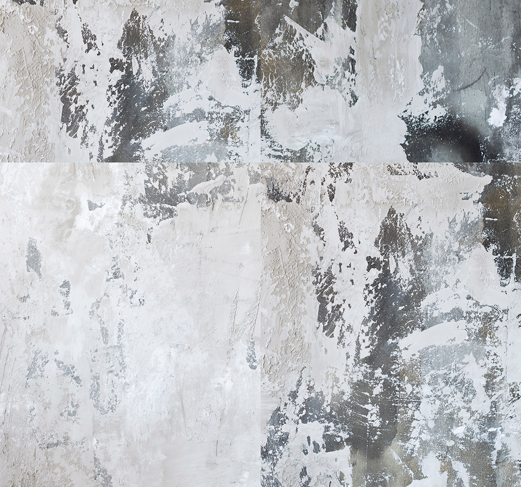 Outdoor vinyl rug in dark composition - TenStickers