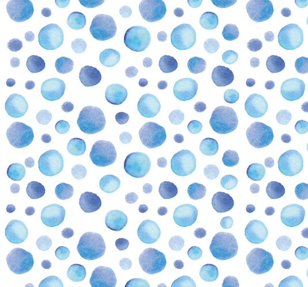 Outdoor vinyl rug in vibrant bubble design - TenStickers