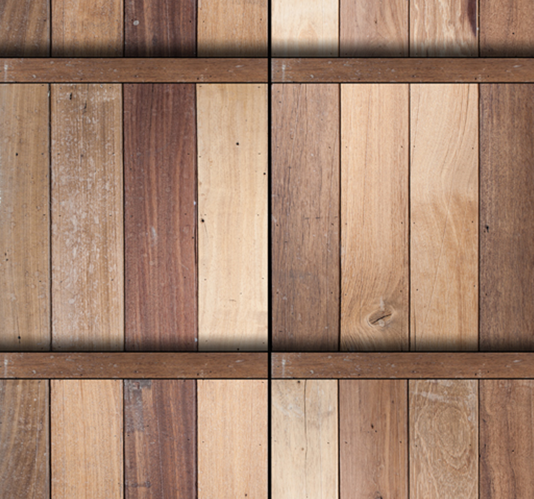 Outdoor vinyl rug in brown for relaxation - TenStickers