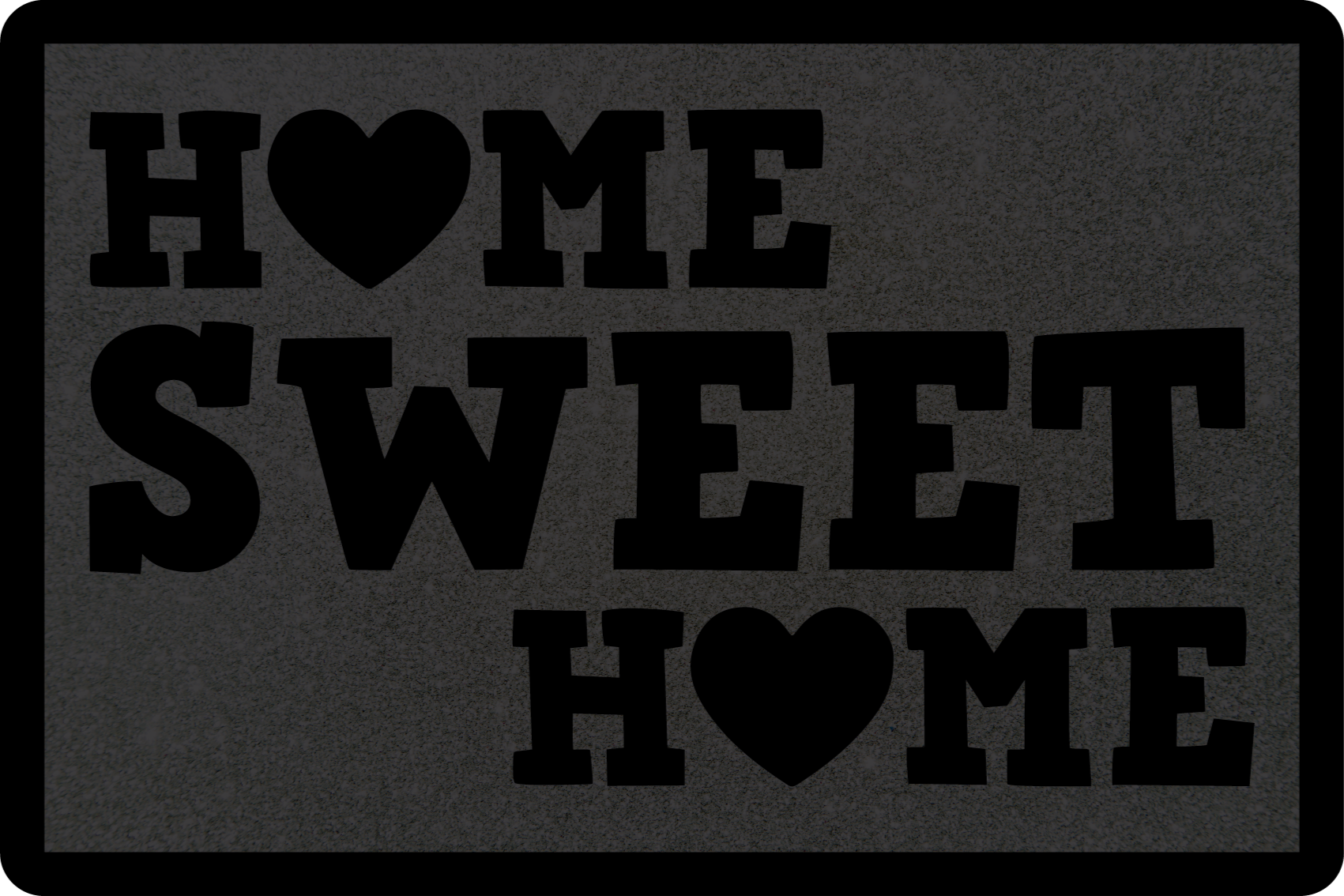 Home Sweet Home custom vinyl rug - TenStickers