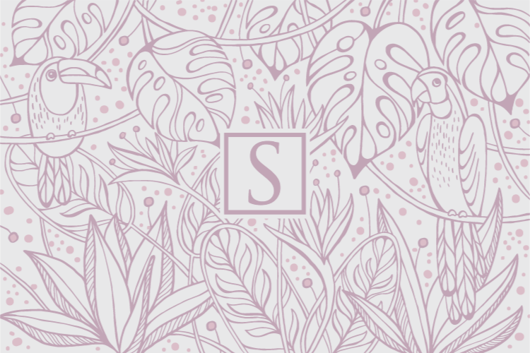 Custom Jungle Motif personalised rug - TenStickers