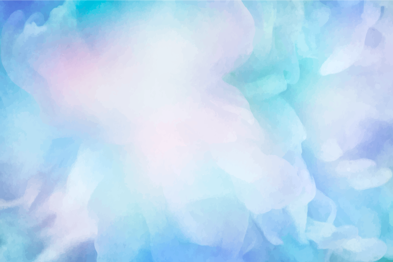 abstract blue sky modern rug - TenStickers