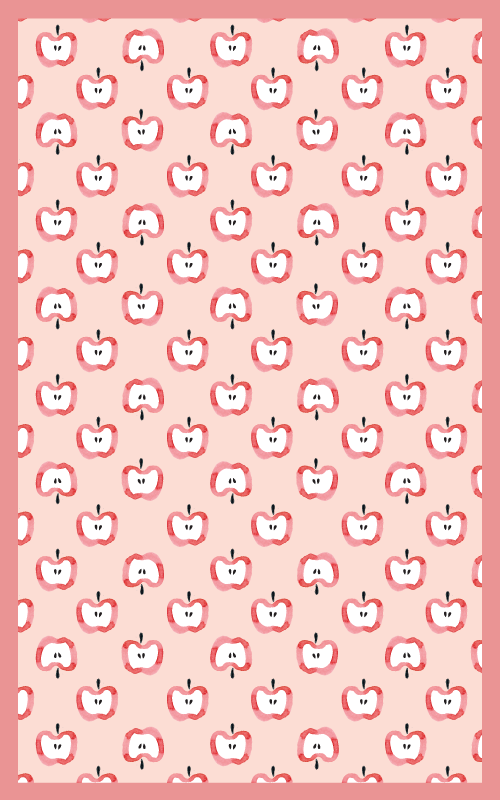 Playful Nursery Motifs vinyl rug - TenStickers