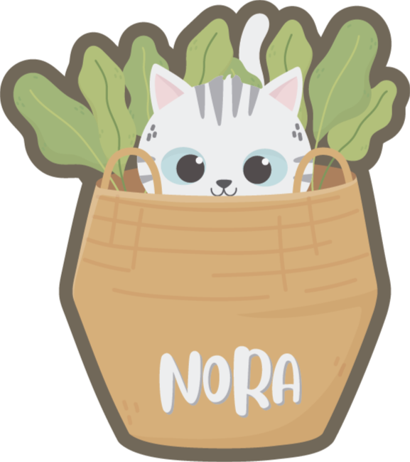 Personalized Feline custom vinyl rug - TenStickers