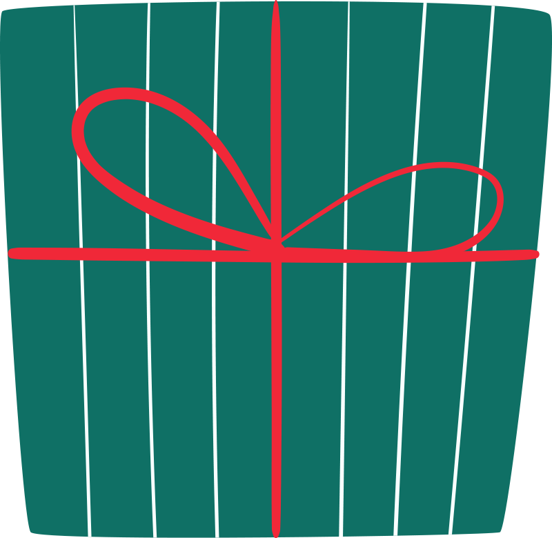 Green Red Stripes stripes vinyl rug - TenStickers