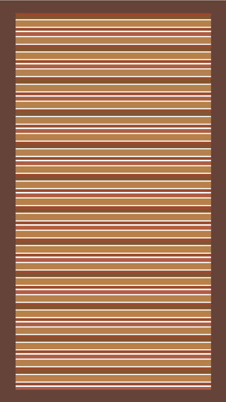 Striped Motif stripes vinyl rug - TenStickers