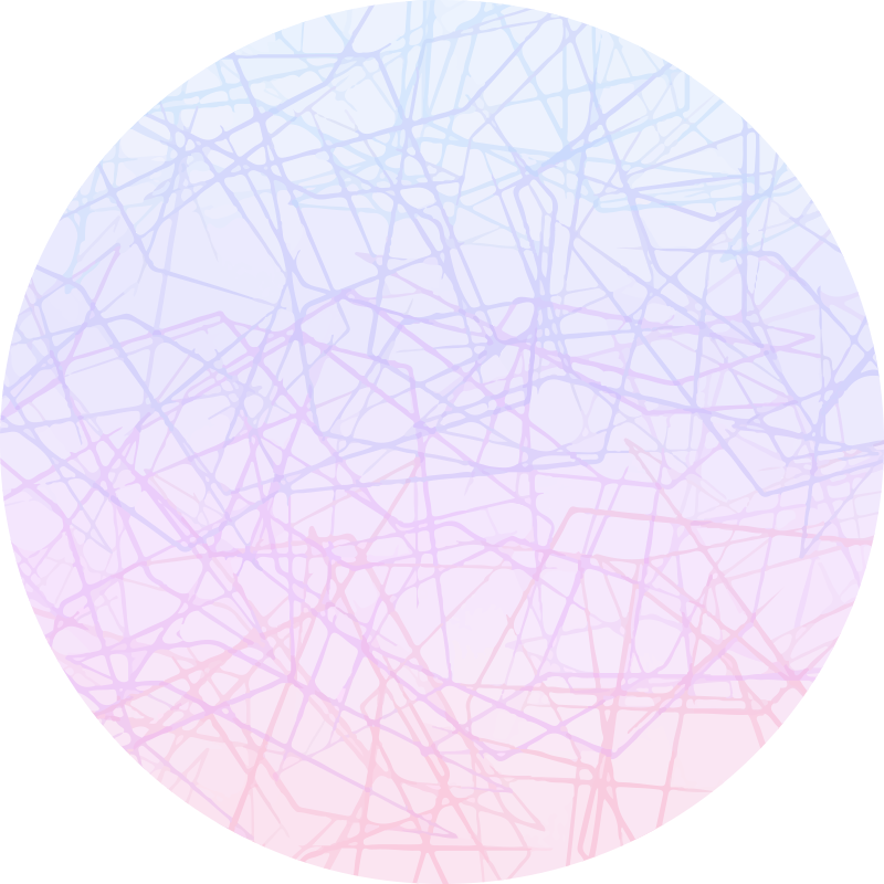 Pink ombre  mosaic floor tiles - TenStickers