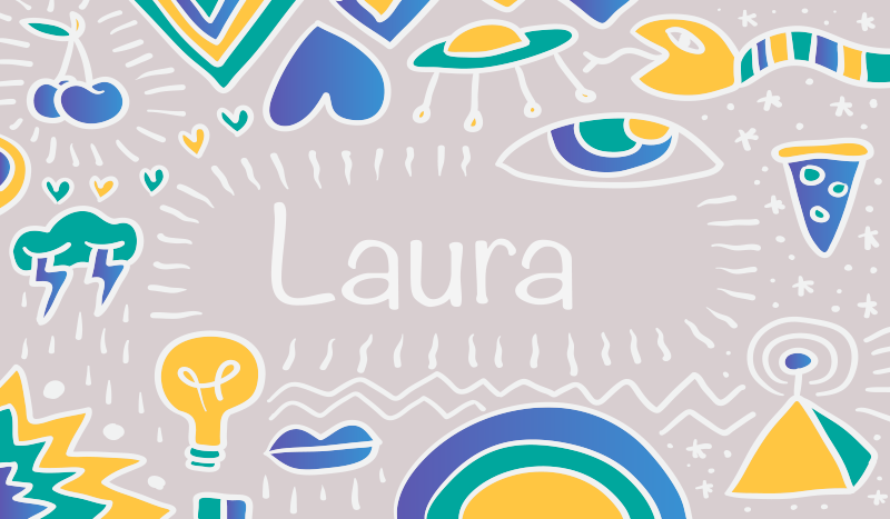 Personalized Playful Mat custom vinyl rug - TenStickers