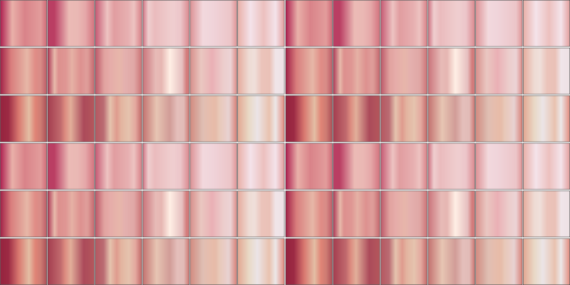 Pink Tiled Pattern tile vinyl rug - TenStickers